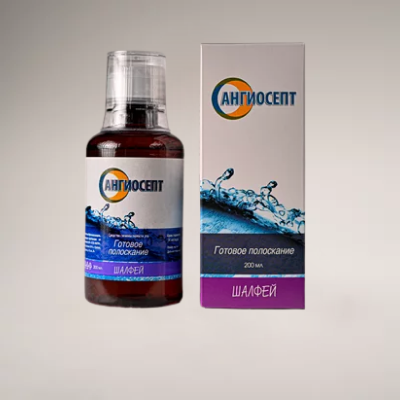ANGIOSEPT SALFEI ready-made rinsing liquid 200ml